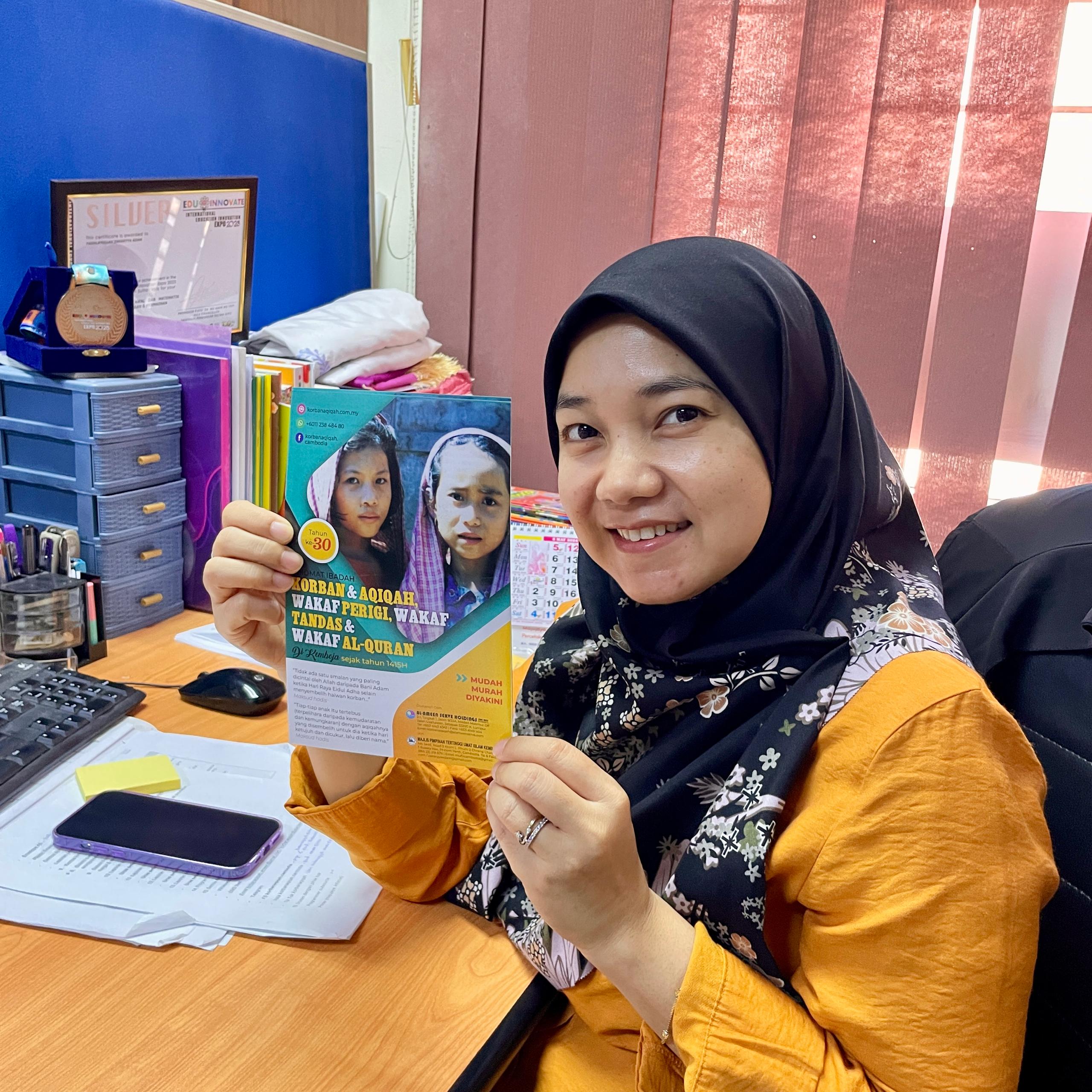 [ALAMEEN] SATU (1) BAHAGIAN LEMBU QURBAN (KORBAN) BERAPA RM DI KEMBOJA 2025?